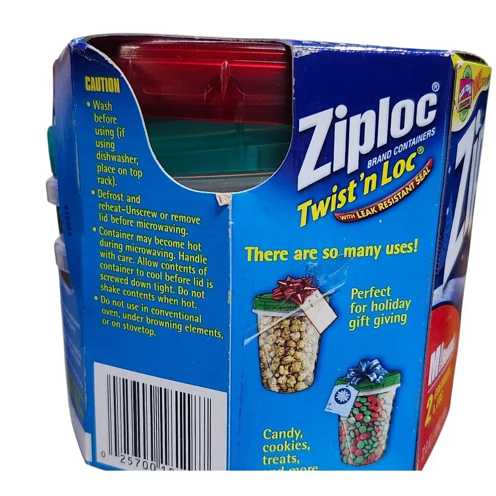 Ziploc twist loc